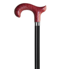 Load image into Gallery viewer, OTTAVIO 輕金屬可調高度拐杖 - 紅色真皮手柄 | 手杖摺疊式拐杖專門店香港 | HOHOLIFE好好生活