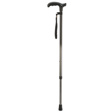 Load image into Gallery viewer, Ossenberg 輕金屬防滑軟柄可調高度拐杖 - 漸變灰黑色 | 手杖摺疊式拐杖專門店香港 | HOHOLIFE好好生活