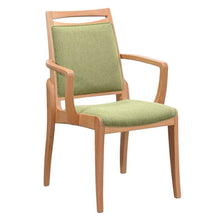 將圖片載入圖庫檢視器 Stack日式實木扶手餐椅 - 老人公寓配套扶手椅 | 老人餐椅,高背椅,大班椅,可疊高,防火院舍適用 | HOHOLIFE好好生活