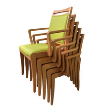 將圖片載入圖庫檢視器 Stack日式實木扶手餐椅 - 老人公寓配套扶手椅 | 老人餐椅,高背椅,大班椅,可疊高,防火院舍適用 | HOHOLIFE好好生活