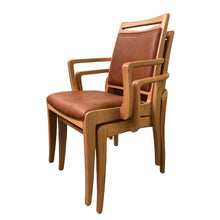 將圖片載入圖庫檢視器 Stack日式實木扶手餐椅 - 老人公寓配套扶手椅 | 老人餐椅,高背椅,大班椅,可疊高,防火院舍適用 | HOHOLIFE好好生活