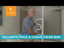 Load and play video in Gallery viewer, Stander Security Pole &amp; Curve Grab Bar
