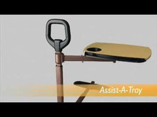 將影片載入圖庫檢視器並播放,Stander 座椅起立支撐扶手架 (附旋轉式托盤) | 沙發起立扶手 | 香港代理原廠保養 | Stander | 美國 | HOHOLIFE好好生活