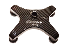 Load image into Gallery viewer, Agegracefully - 多功能碳纖維四腳架, 拐杖人體工學手柄 | 跌倒警報, 樂齡科技 | HOHOLIFE好好生活