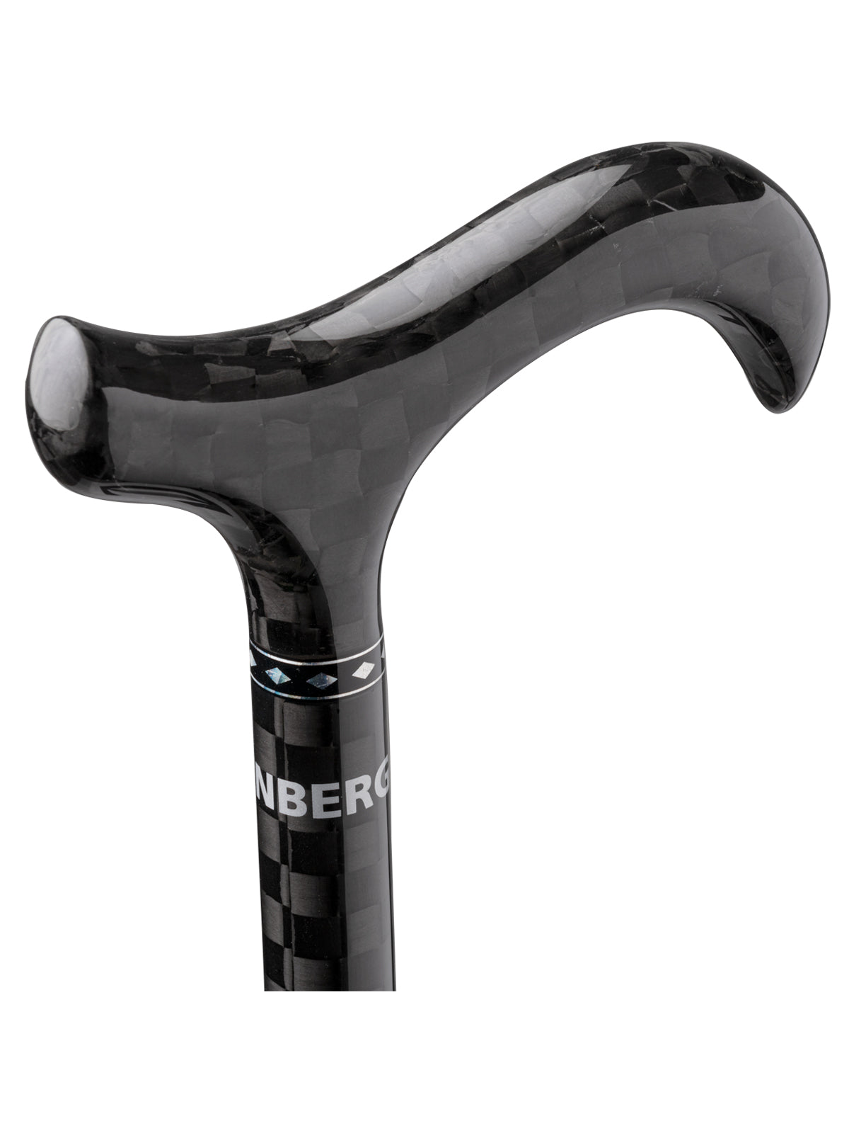 Ossenberg 碳纖維可摺式拐杖套裝-黑格仔 | 德國 | HOHOLIFE好好生活