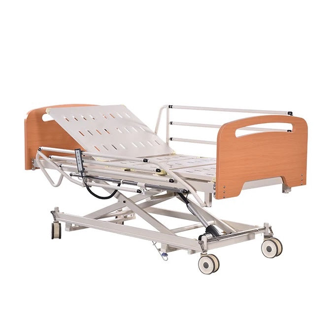 Three-function nursing ultra-low bed
