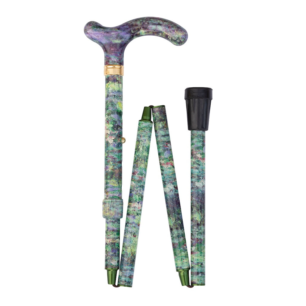 Classic Canes 倫敦國家美術館纖巧可摺式拐杖系列 - 莫奈的睡蓮