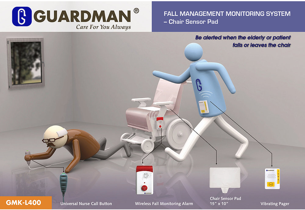 GUARDMAN® 離座警報套裝