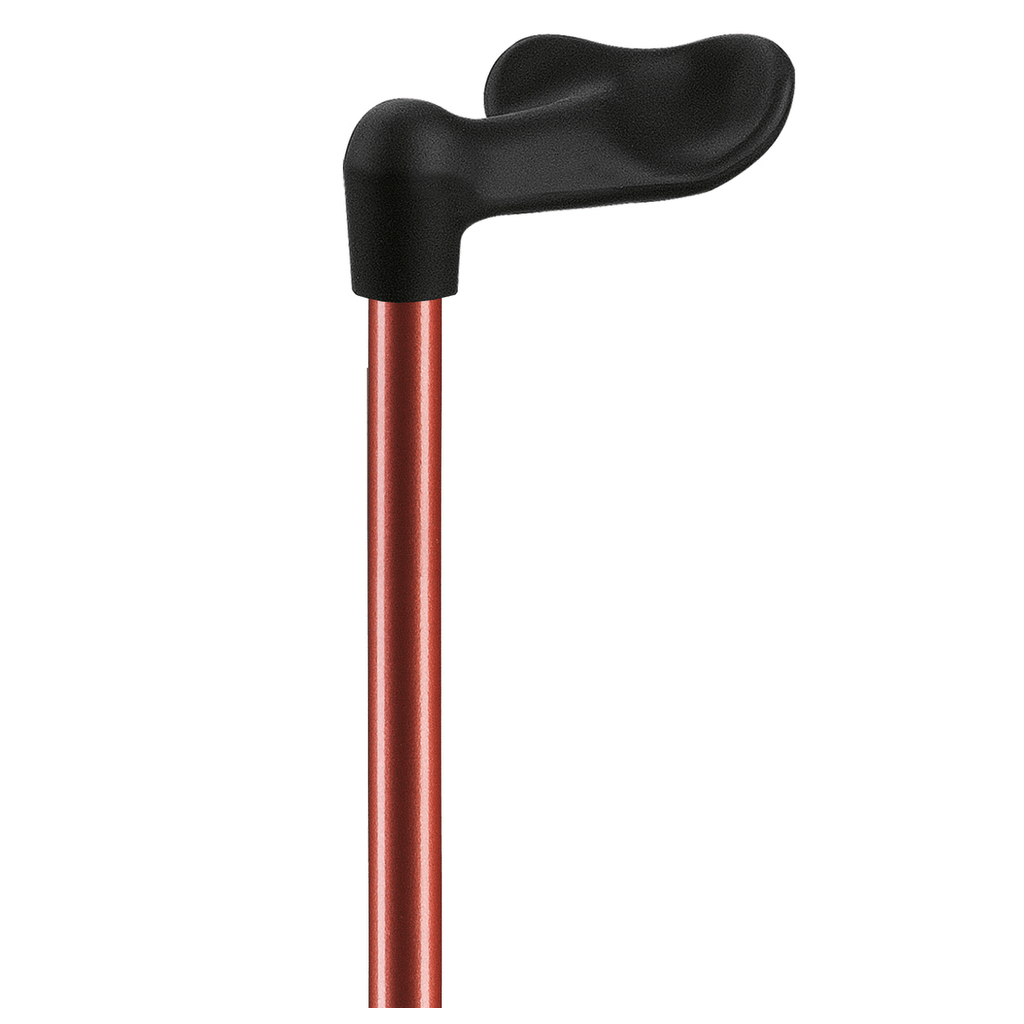 Ossenberg 輕金屬右手專用可調高度拐杖－黑色 | 手杖摺疊式拐杖專門店香港 | HOHOLIFE好好生活 