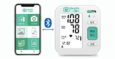 HealthCap 拍健藍牙手臂式血壓計 | 樂齡科技 | HOHOLIFE好好生活