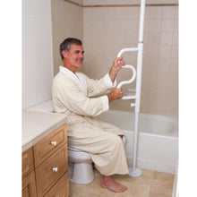 將圖片載入圖庫檢視器 Stander Security Pole &amp; Curve Grab Bar - HOHOLIFE
