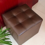 PU Leather Foot Stool
