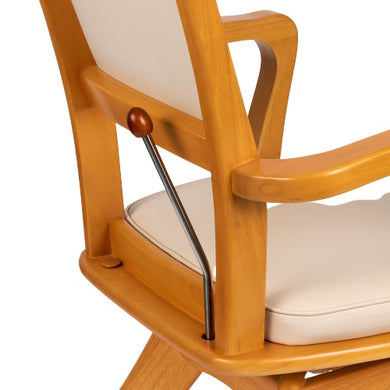 日本製輕鬆轉椅配件 － 延長滑動控制桿 - 無需移凳輕鬆自在, 實木老人扶手高背椅| 樂齡傢具 | HOHOLIFE好好生活